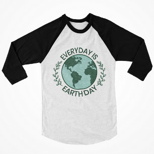 Camiseta Todo Dia é Dia da Terra - Amante da Terra Verde Vi