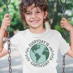 Camiseta Todo Dia é Dia da Terra - Amante da Terra Verde Vi