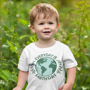 Camiseta Todo Dia é Dia da Terra - Amante da Terra Verde Vi