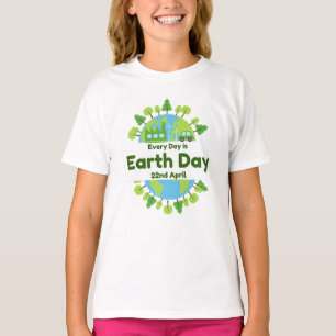 Camiseta Todo Dia É Dia Da Terra Dia da Terra