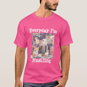 Camiseta Todo dia eu sou um gato Hustling
