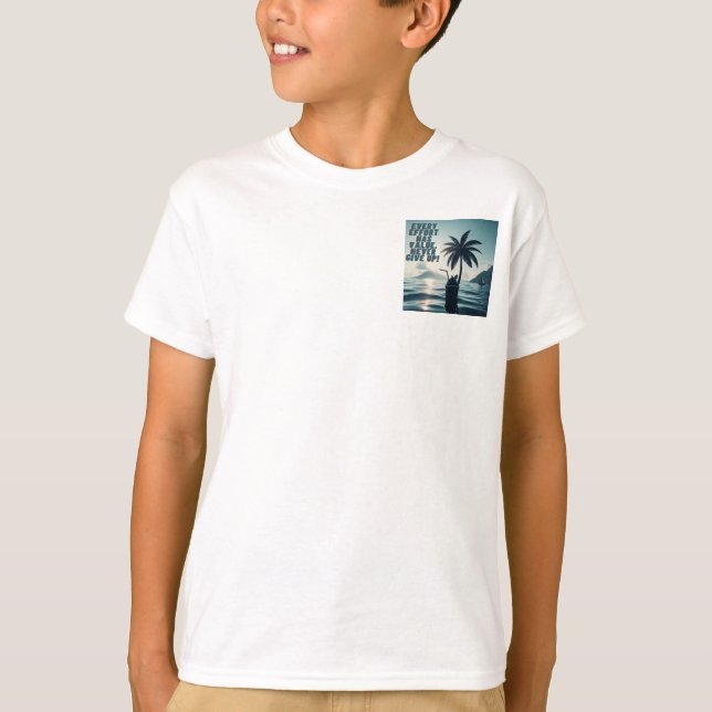 Camiseta Todo Esforço Que Importa Nunca Desiste (Frente)