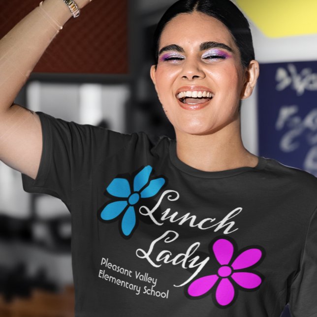 Camiseta Todo Mundo Adora A Senhora Do Almoço (Criador carregado)