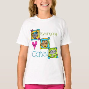 Camiseta Todo Mundo Adora Gatos