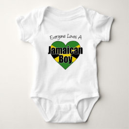 Camiseta Todo Mundo Adora Um Menino jamaicano