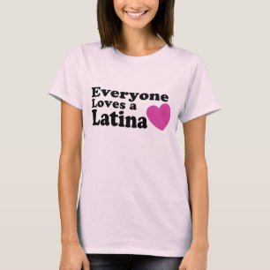 Camiseta Todo mundo ama latina