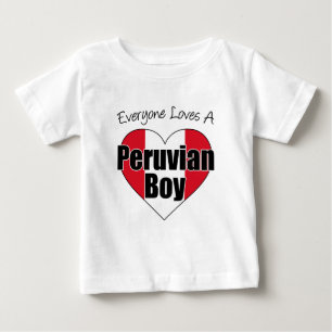 Camiseta Todo mundo ama o garoto peruano