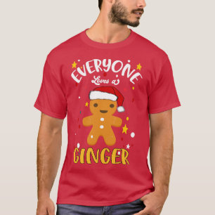 Camiseta Todo mundo ama um gengibre