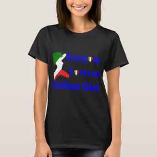 Camiseta Todo mundo ama uma garota italiana
