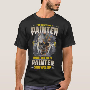 Camiseta Todo mundo é pintor até o verdadeiro show de pinto