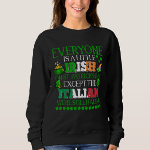 Camiseta Todo mundo é um pouco irlandês na Rua.