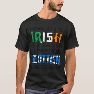 Camiseta Todo Mundo É Um Pouco Irlandês No Dia de São Patrí