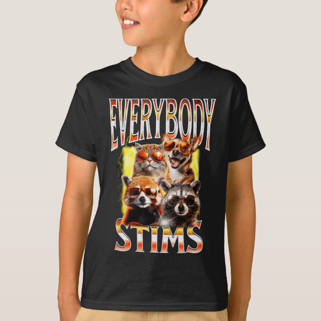 Camiseta Todo Mundo Estimula Bootleg Neurodive de Conscient (Frente)
