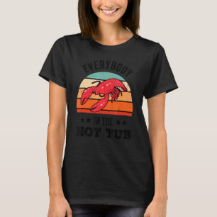 Camiseta Todo Mundo No Peixe-Gato Quente Boil Cajun Vint