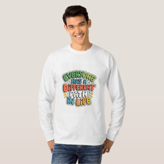 Camiseta "Todo mundo tem um caminho diferente na vida" - Ab