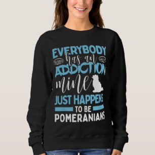 Camiseta Todo Mundo Tem Um Mino Vício É Um Cão Pomerano