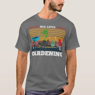 Camiseta todo o amor jardinagem, Vida de um fazendeiro de j
