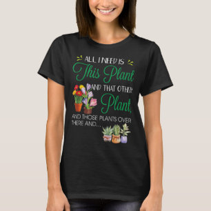 Camiseta Todo o amor jardinagem, Vida de um Gardener Farmer
