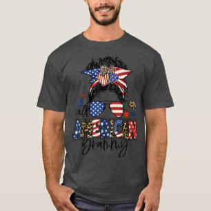 Camiseta Todo o Grammy Americano Mensagem Bun Engraçado Avó