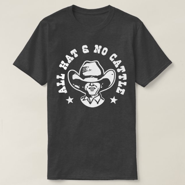 Camiseta Todo o Hat e Sem Bovinos (Frente do Design)