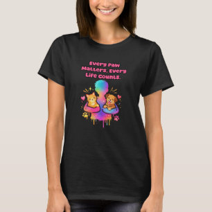 Camiseta Todo o Pata Importa, Toda Vida Conta, Amor Animal