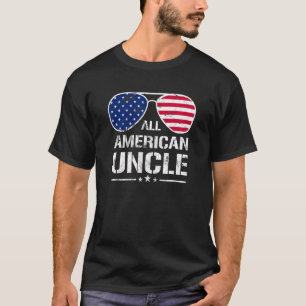 Camiseta Todo o Patriótico do Tio Americano Bandeira Patrió