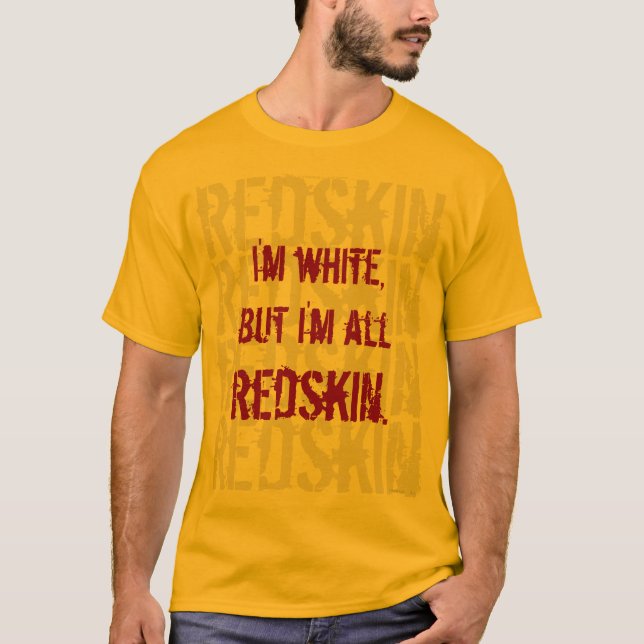 CAMISETA TODO O REDSKIN (Frente)