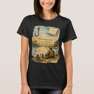Camiseta Todo Tempo Gasto Com Anzol Vazio Bem Empregado