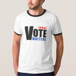 Camiseta Todo voto importa - seu voto é seu poder