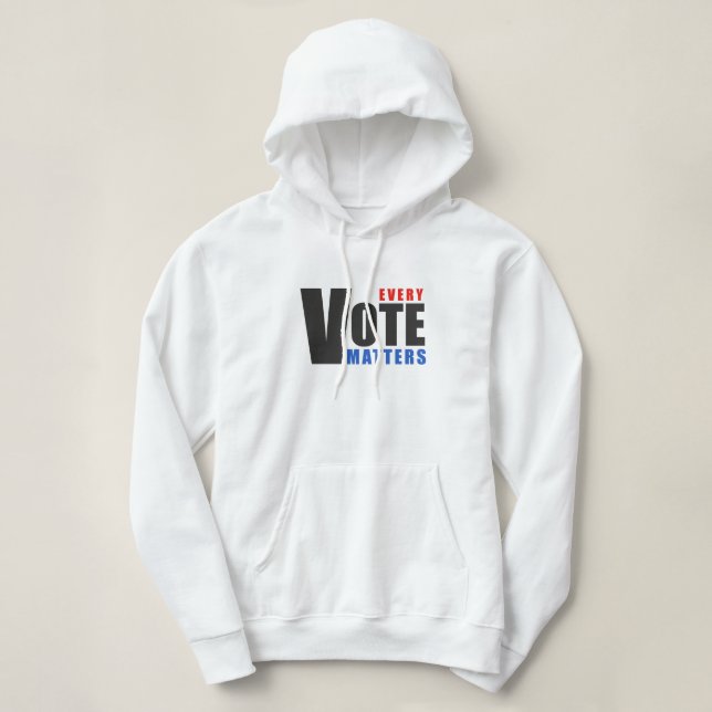 Camiseta Todo voto importa - seu voto é seu poder (Frente do Design)