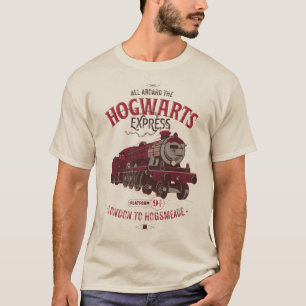 Camiseta Todos a Bordo do Expresso de Hogwarts