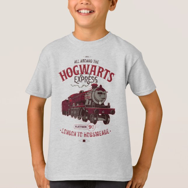 Camiseta Todos a Bordo do Expresso de Hogwarts (Frente)
