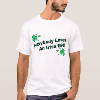 Camiseta Todos ama uma menina irlandesa