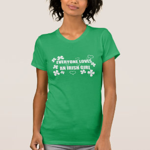 Camiseta Todos ama uma menina irlandesa