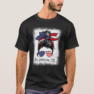 Camiseta Todos Americana Cma Enfermeira Coque Desarrumado 4