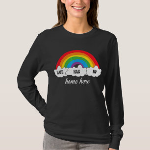 Camiseta Todos Apresentam Ódio Não Tem Casa Aqui