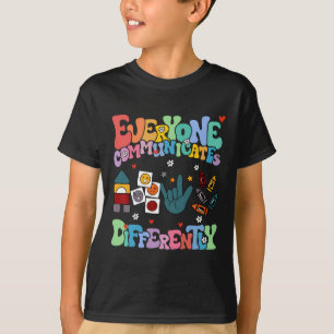 Camiseta Todos Comunicam Diferentemente Autismo World Clo