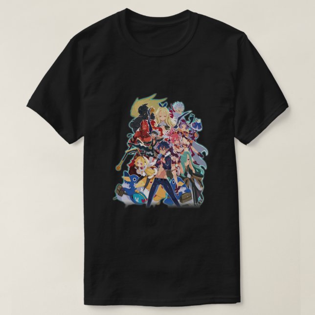 Camiseta TODOS Disgaea! Clássico (Frente do Design)