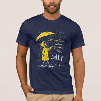 Camiseta Todos esses sabores e você escolhe ser salgado