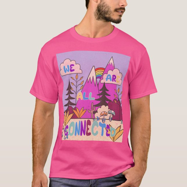 Camiseta Todos Estamos Conectados (Frente)