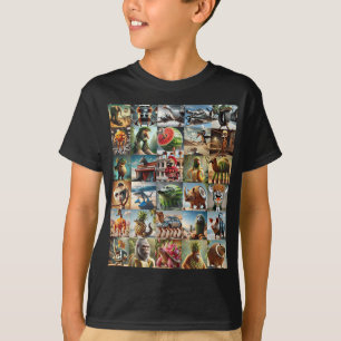 Camiseta Todos-Estrelas do Brainrot Italiano Homens Mulhere