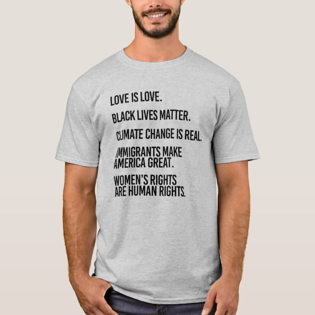 Camiseta Todos merecem direitos humanos (Frente)