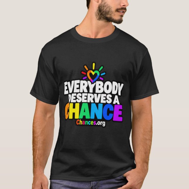 Camiseta Todos Merecem uma Chance (Frente)