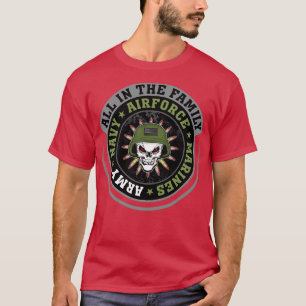 CAMISETA TODOS NO EXÉRCITO DA FAMÍLIA