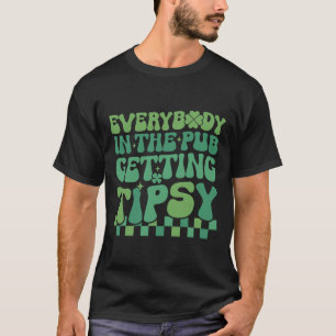 Camiseta Todos no Pub Ficando Bêbados 2024 St Patrick
