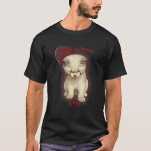 Camiseta Todos Nós Mimos Aqui Em Baixo Um Gatinho De Gato.