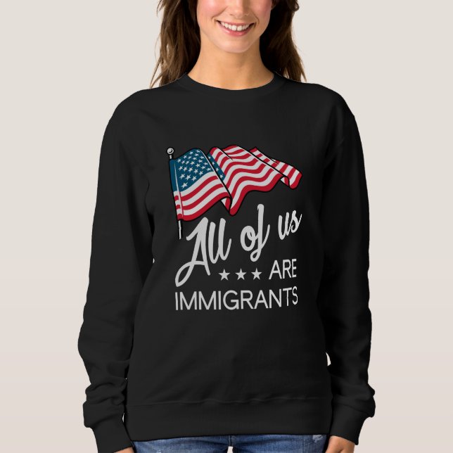 Camiseta Todos Nós Somos Imigrantes (Frente)