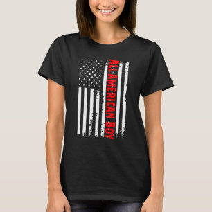 Camiseta Todos Os Americanos 4 De Julho Vintage Estados Uni