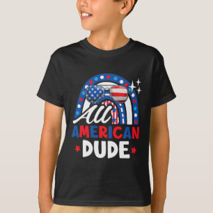 Camiseta Todos Os Americanos Engraçados 4 De Julho Patrióti