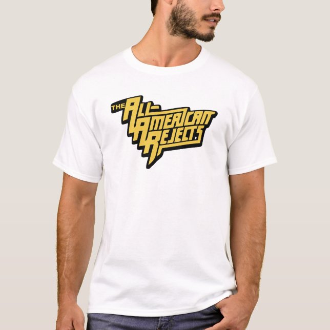 Camiseta todos os americanos rejeitam a banda 4 (Frente)